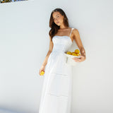 Mandy More Maxi Dress White