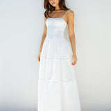 Mandy More Maxi Dress White