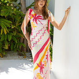 Palms of Paradise Maxi Dress Pink