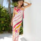 Palms of Paradise Maxi Dress Pink