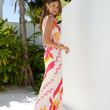 Palms of Paradise Maxi Dress Pink