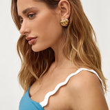 18k Gold Plated Fave Places Earrings Gold