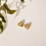 18k Gold Plated Fave Places Earrings Gold