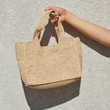 BILLINI Vashti Handle Bag Natural Raffia