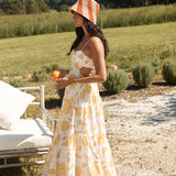 Sunset Trails Maxi Dress Yellow