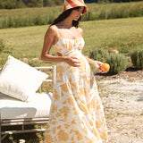 Sunset Trails Maxi Dress Yellow