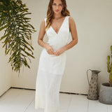 Alba Maxi Dress Cream