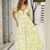 Freedom Found Maxi Dress Yellow