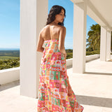 Spellcaster Strapless Maxi Dress Multi