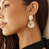 18K Gold Plated This Oasis Earrings Gold