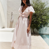 Simple Story Maxi Dress Pink