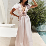 Simple Story Maxi Dress Pink