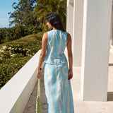 Vitamin Sea Maxi Skirt Blue