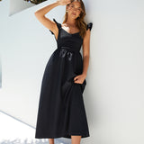 Divinity Maxi Dress Black