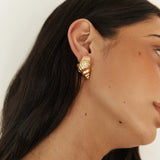 18K Gold Plated Find Your Shell Earrings