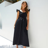 Divinity Maxi Dress Black