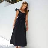 Divinity Maxi Dress Black