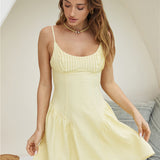 Shine For You Mini Dress Yellow