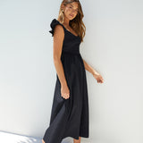 Divinity Maxi Dress Black