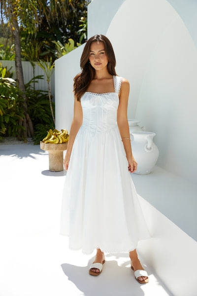 Seraphina Maxi Dress White