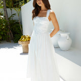 Wandering Soul Maxi Dress White