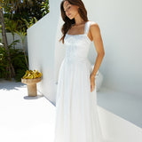 Wandering Soul Maxi Dress White