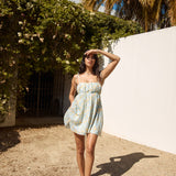 Summer Sunrise Mini Dress Multi