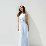 Coastal Glow Maxi Dress Blue