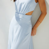 Coastal Glow Maxi Dress Blue