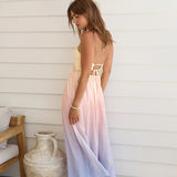 Energetic Lover Maxi Dress Purple