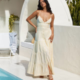 Picnic Season Maxi Dress Yellow