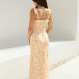 Botanica Maxi Dress Orange