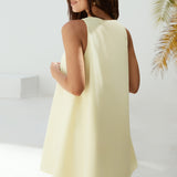 Love In Limoncello Mini Dress Yellow