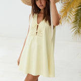 Love In Limoncello Mini Dress Yellow