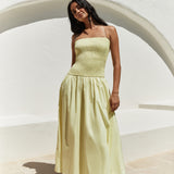 Blessed Destiny Maxi Dress Yellow