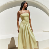 Blessed Destiny Maxi Dress Yellow