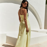 Blessed Destiny Maxi Dress Yellow