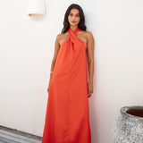 MADISON THE LABEL Amber Maxi Dress Flame