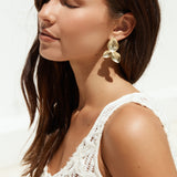 Petal Earrings Gold