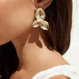 Petal Earrings Gold