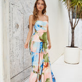 Frangipani Tree Maxi Dress Multi