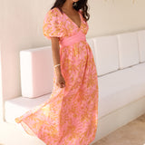 Best Wishes Maxi Dress Pink