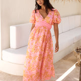 Best Wishes Maxi Dress Pink