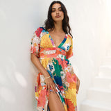 Garden Wedding Maxi Dress Multi