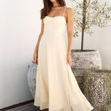 Best Dressed Maxi Dress Yellow