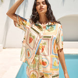 SEVEN WONDERS Agata Shirt Agata Print