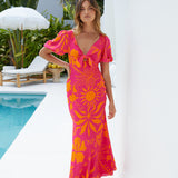 Summer Time Loving Midi Dress Pink