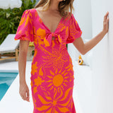 Summer Time Loving Midi Dress Pink