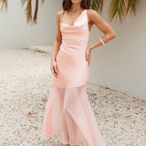 Princess Peach Maxi Dress Pink