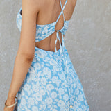 Tropicana Maxi Dress Blue